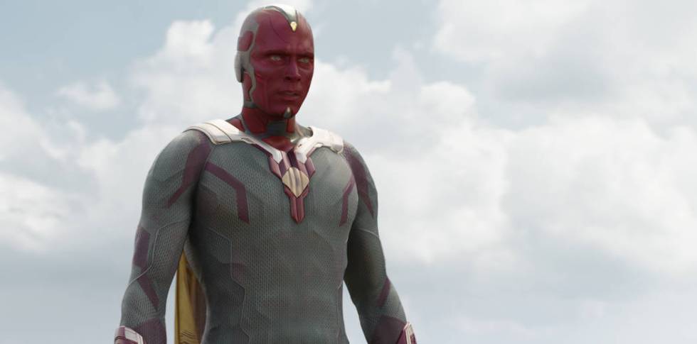 Marvel's Captain America: Civil War Vision (Paul Bettany) Photo Credit: Film Frame © Ma ...