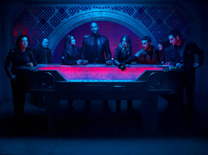 MARVEL'S AGENTS OF S.H.I.E.L.D. - ABC's "Marvel's Agents of S.H.I.E.L.D." stars Ming- ...