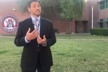 Kevin McPartlin, the principal at Arbor View High School, discusses anti-bias training given to ...