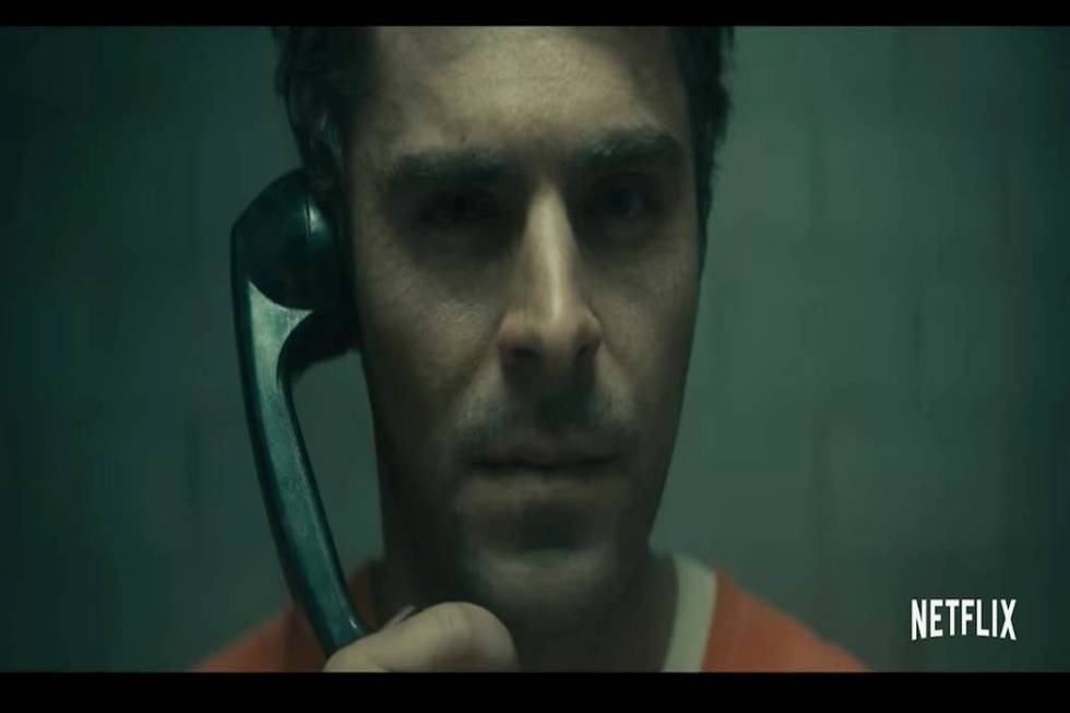 Zac Efron as Ted Bundy in "Extremely Wicked, Shockingly Evil, and Vile". (Netflix/YouTube)