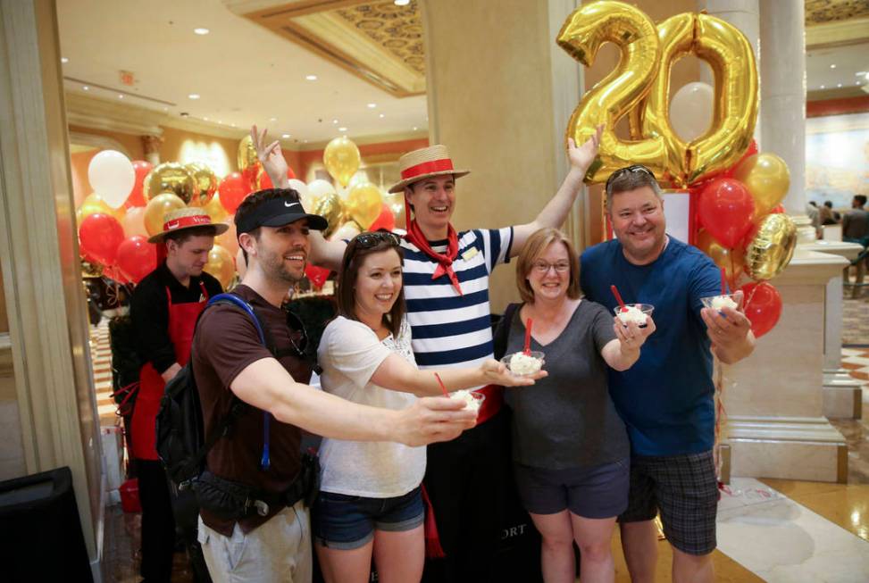 John Hildebrandt and Emily Rutter of Albuquerque, left, and JoAnn Rutter and Steve Rutter of In ...