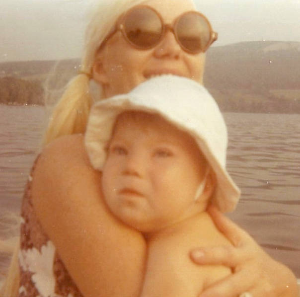 Linda Smith with her son Christopher. (Courtesy Linda Smith)