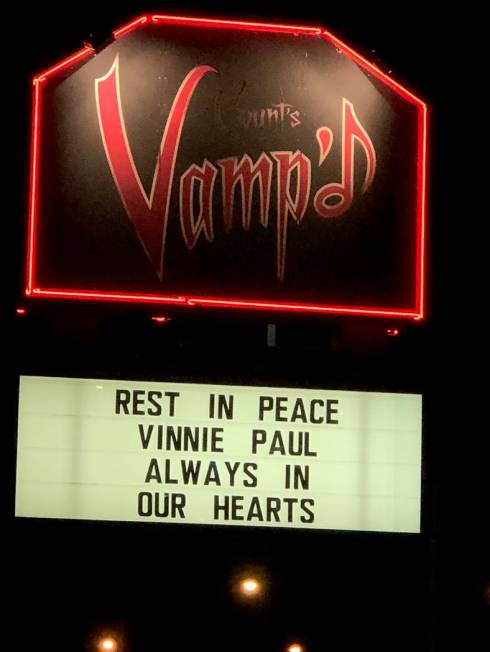 One of Vinnie Paul's favorite local haunts was Count's Vamp'd rock club. (Count's Vamp'd)