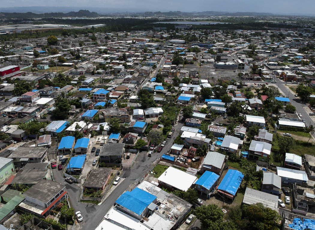 A June 18, 2018, file photo shows the Amelia neighborhood in the municipality of Catano, east o ...