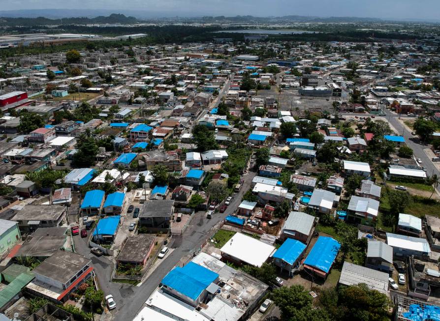 A June 18, 2018, file photo shows the Amelia neighborhood in the municipality of Catano, east o ...