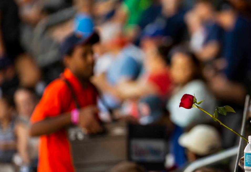 Aviators mom fans received a free rose for Mother's Day for the game versus the Tacoma Rainiers ...