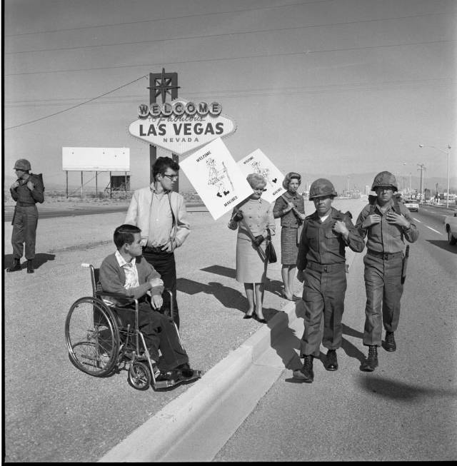 Six man Marine team marching 491 miles from San Diego to Las Vegas for muscular dystrophy. Welc ...