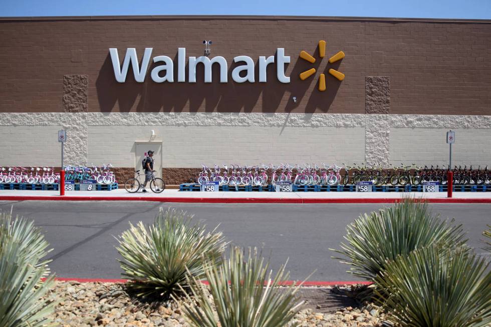 Walmart at 2310 E. Serene Ave. in Las Vegas Tuesday, March 14, 2019. K.M. Cannon Las Vegas Revi ...