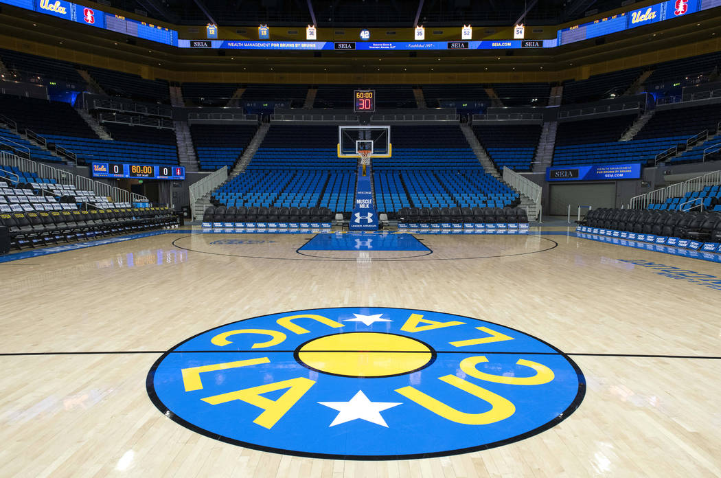 View of the Pauley Pavilion, home court of UCLA in Los Angeles, California. (Photo by Kyusung G ...