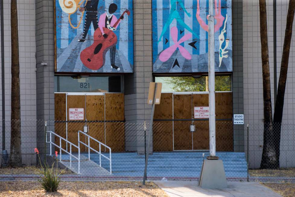 The Reed Whipple Cultural Center along Las Vegas Boulevard North in Las Vegas on Tuesday, May 1 ...