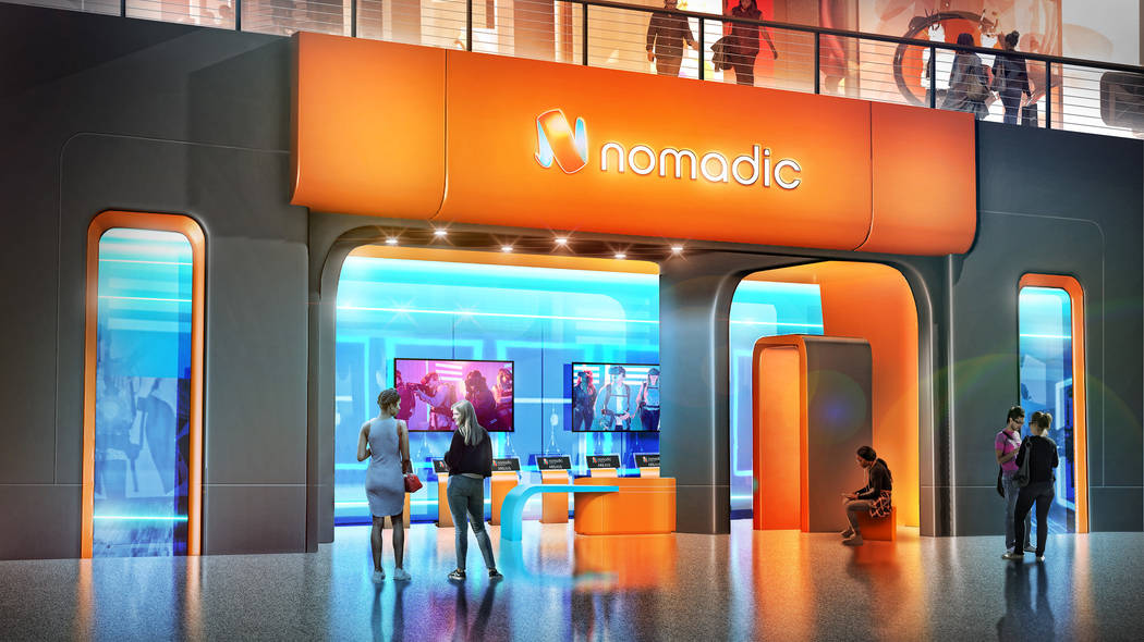 Nomadic is the second company to announce tenancy in Area15. (Design + Distill)