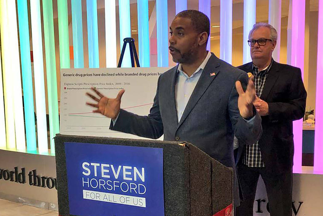 Steven Horsford, seen in 2018, also voiced opposition to the administration’s proposal. (Las ...