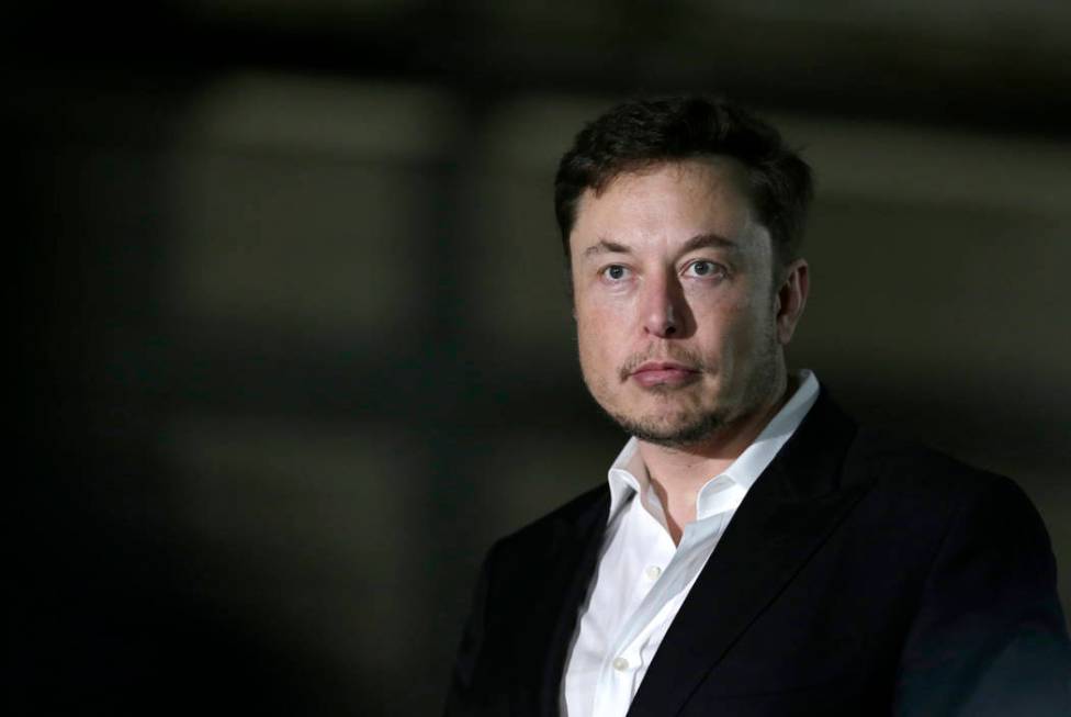FILE- In this June 24, 2018, file photo Tesla CEO and founder of the Boring Company Elon Musk s ...