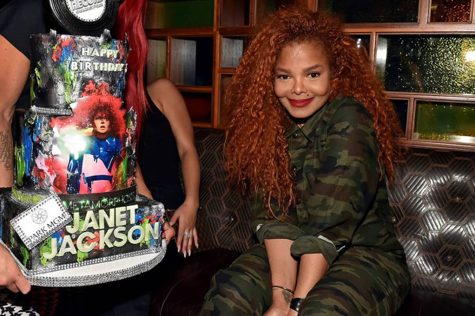 Janet Jackson attends her residency debut "Metamorphosis" afterparty at On The Record Speakeasy ...