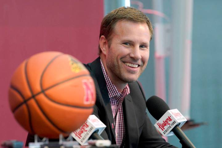 Fred Hoiberg is introduced as Nebraska's new NCAA college basketball head coach at a news confe ...