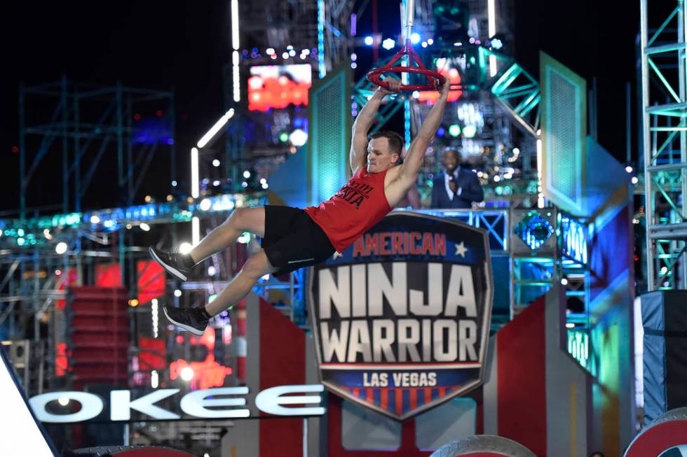 AMERICAN NINJA WARRIOR -- "Las Vegas Finals Night 2" Episode 1014 -- Pictured: Mike M ...