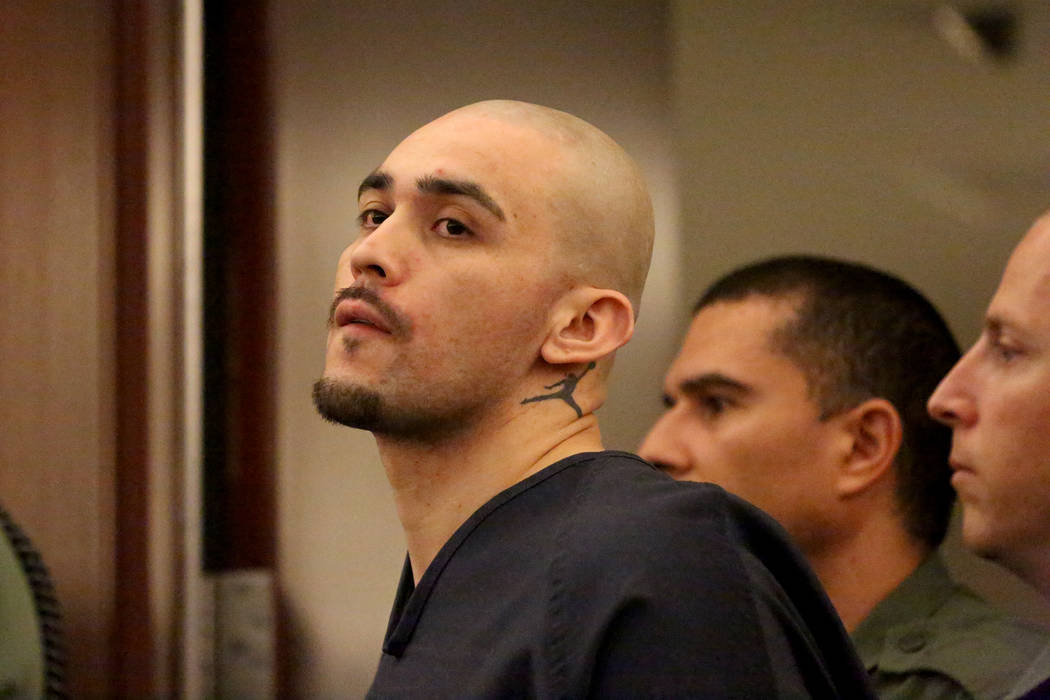 Alonso Perez, the man facing three charges of murder and the death penalty, appears in court on ...