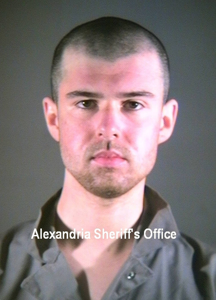 This January 2002 photo provided by the Alexandria Sheriff's Office in Alexandria, Va. shows Jo ...