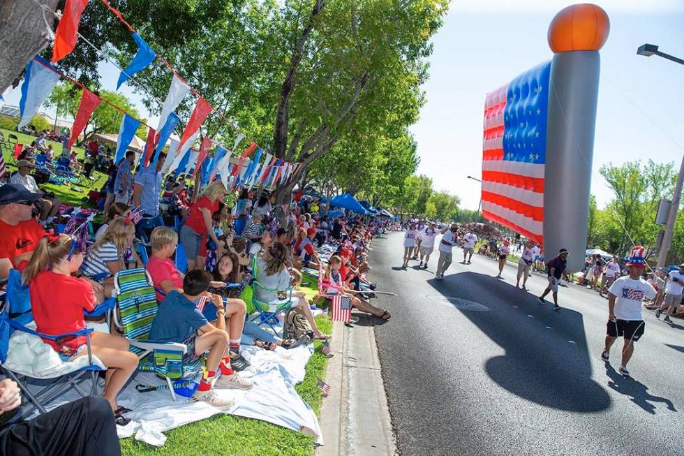 Summerlin More than 2,500 people will participate in the parade and more than 500 volunteers f ...