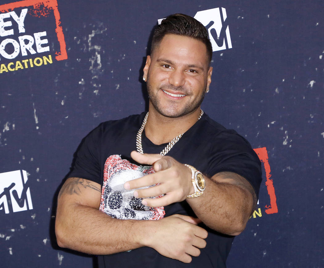 FILE - In this Thursday, March 29, 2018 file photo, Ronnie Ortiz-Magro arrives at the LA Premie ...