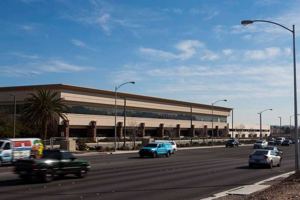 Property owned by Las Vegas businessman Edwin Fujinaga along Durango Road near Hacienda Avenue ...