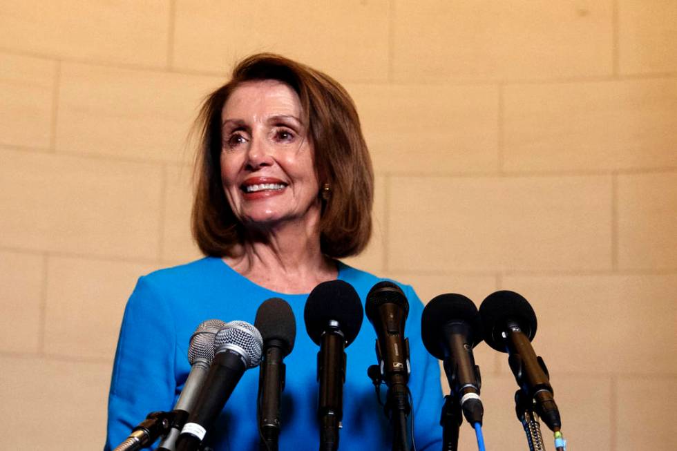 House Majority Leader Nancy Pelosi, D-Calif. (AP Photo/Carolyn Kaster)