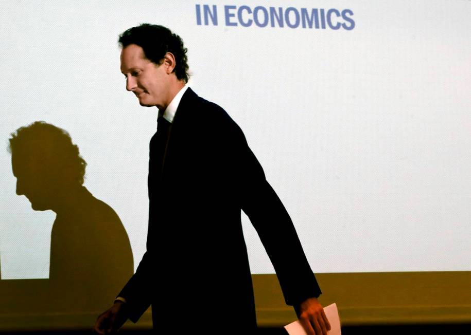 FCA Chairman John Elkann arrives for a meeting at the Bocconi University in Milan, Italy, Monda ...