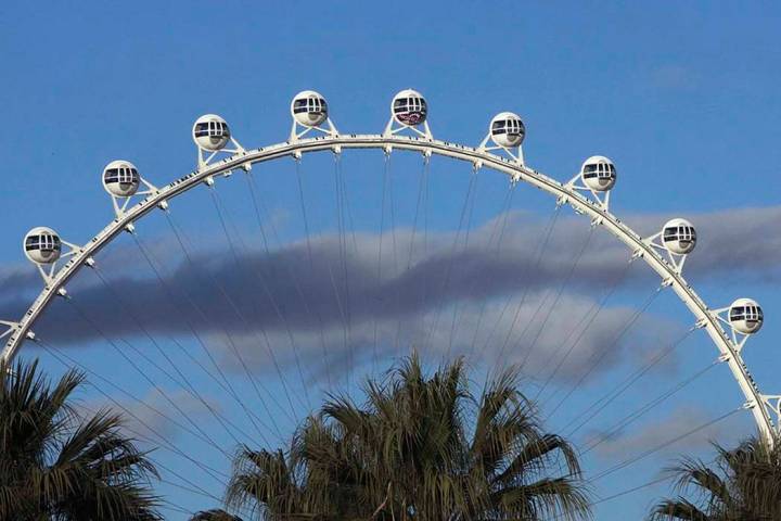 The High Roller on the Las Vegas Strip (Bizuayehu Tesfaye/Las Vegas Review-Journal) @bizutesfaye