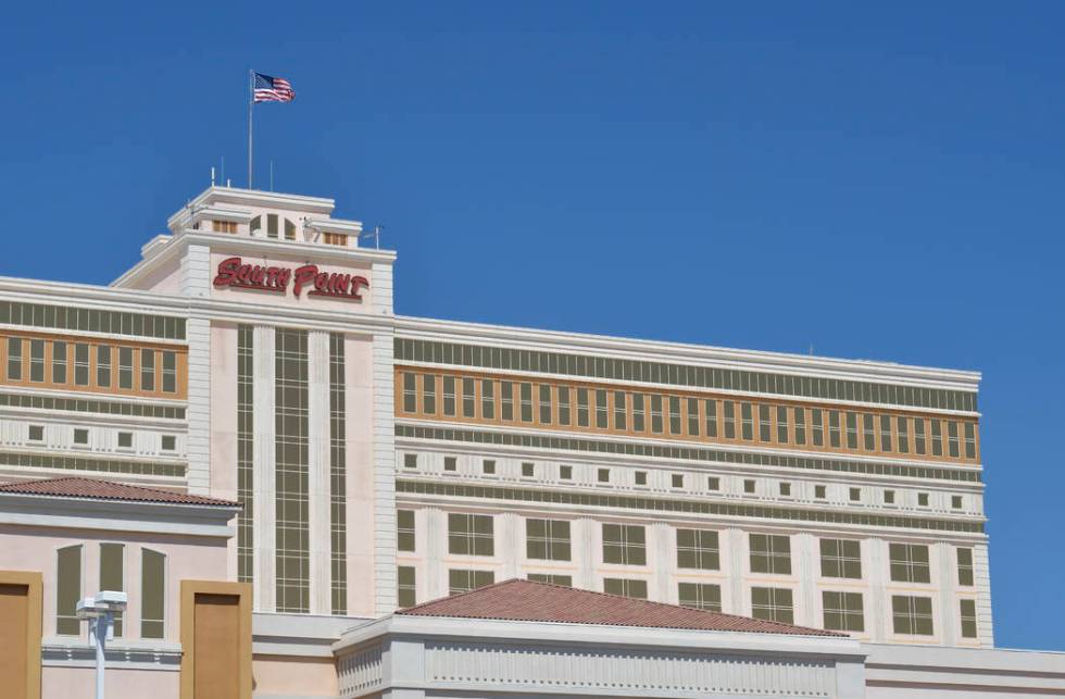 The exterior of the South Point at 9777 S. Las Vegas Blvd. in Las Vegas. (Bill Hughes/Las Vegas ...