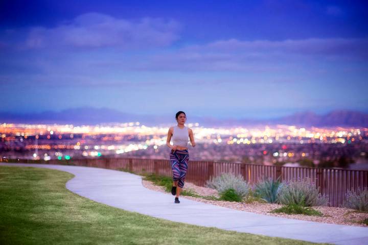 Spanning more than 150 miles, the award-winning Summerlin Trail system links neighborhoods, par ...