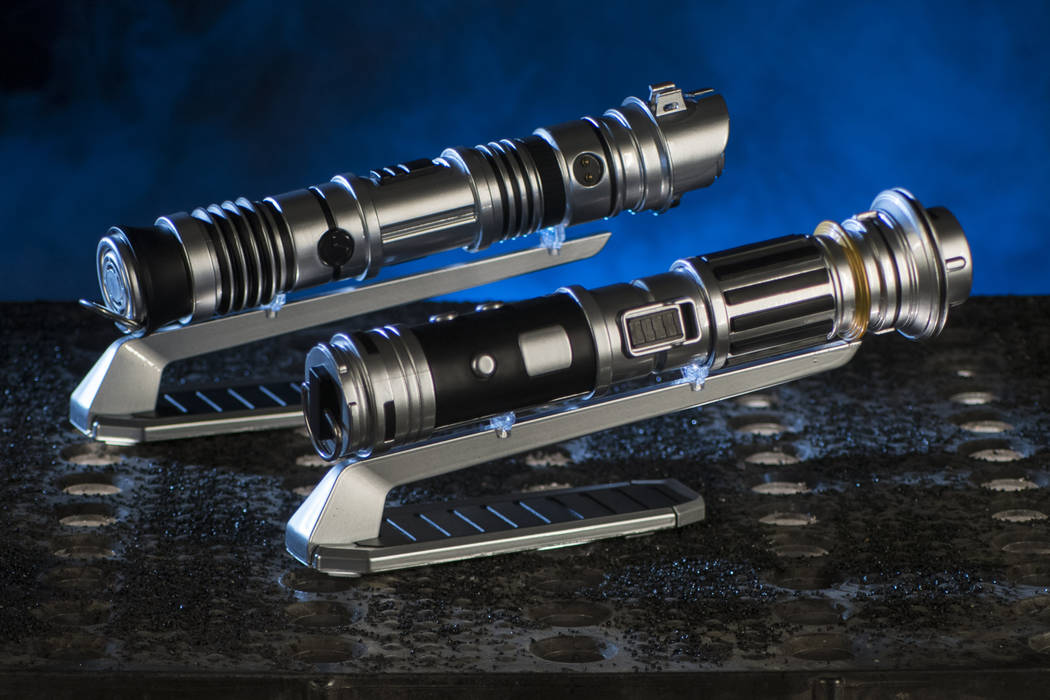 Savi's Workshop Handbuilt lightsabers in Star Wars: Galaxy's Edge at Disneyland Park in Anaheim ...