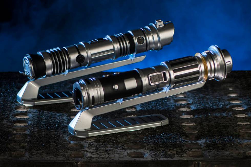 Savi's Workshop Handbuilt lightsabers in Star Wars: Galaxy's Edge at Disneyland Park in Anaheim ...