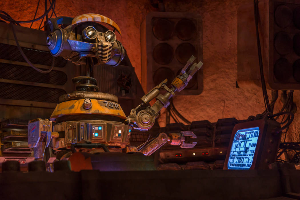 When guests visit Star Wars: Galaxy's Edge at Disneyland Park in Anaheim, California, and at Di ...