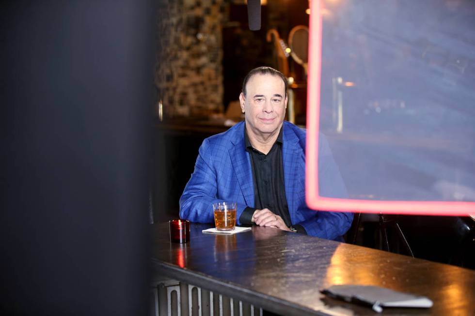 Bar Rescue host Jon Taffer between takes during filming at the Commonwealth in downtown Las Veg ...