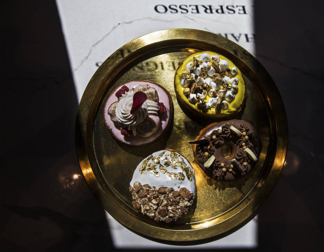 Clockwise from bottom/left: Pont Alexander, Raspberry Beret, Louis XIII couture and Le Chocolat ...