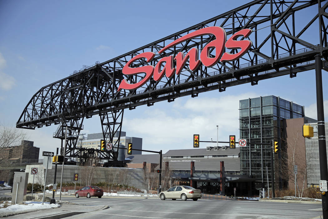 The Sands Casino Resort Bethlehem is seen in Bethlehem, Pa., in 2015. (AP Photo/Matt Rourke)