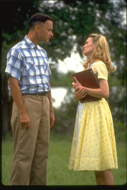 Tom Hanks and Robin Wright in "Forrest Gump." (Paramount Pictures)