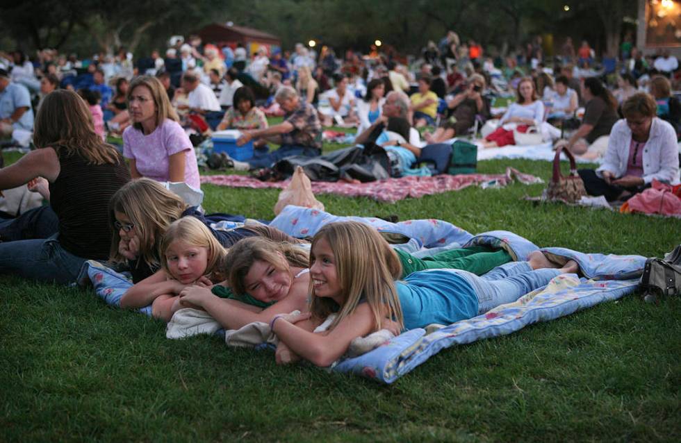 Super Summer Theatre 2008 at Spring Mountain Ranch presented the Las Vegas Contemporary Dance T ...