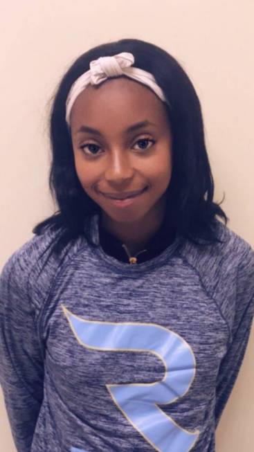 Reed's Roxann Patterson is a member of the Nevada Preps all-state girls track team.