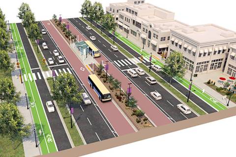 Boulder Highway is set for a revamp of a 15-mile stretch that will feature multimodal options c ...