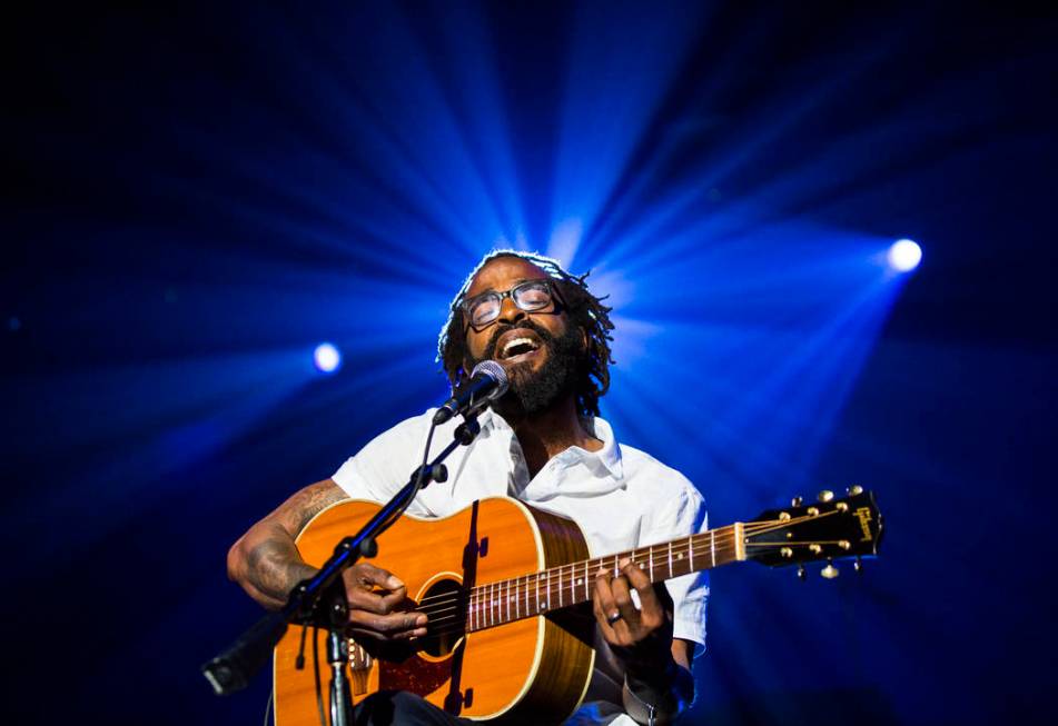 John Forte performs inside The Joint during the first day of the Emerge Impact + Music conferen ...