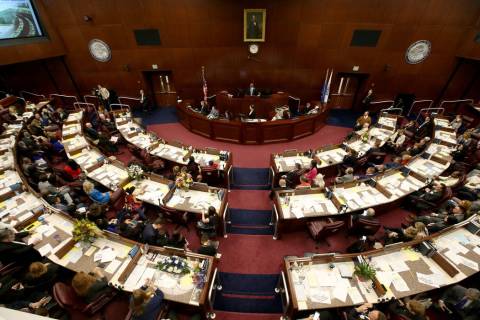 The Nevada Assembly the Legislative Building in Carson City. (K.M. Cannon/Las Vegas Review-Jour ...