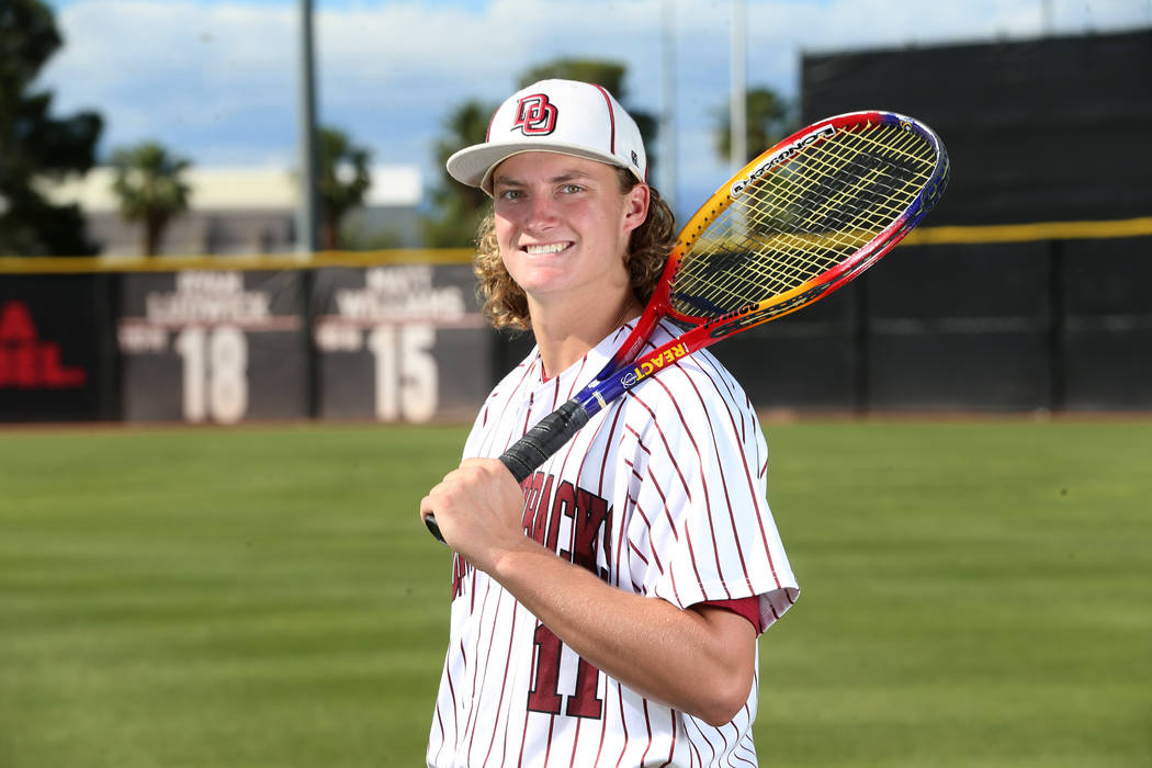 Josh Sharman, 17, at UNLV's Earl E. Wilson Stadium in Las Vegas, Wednesday, May 29, 2019. Josh ...