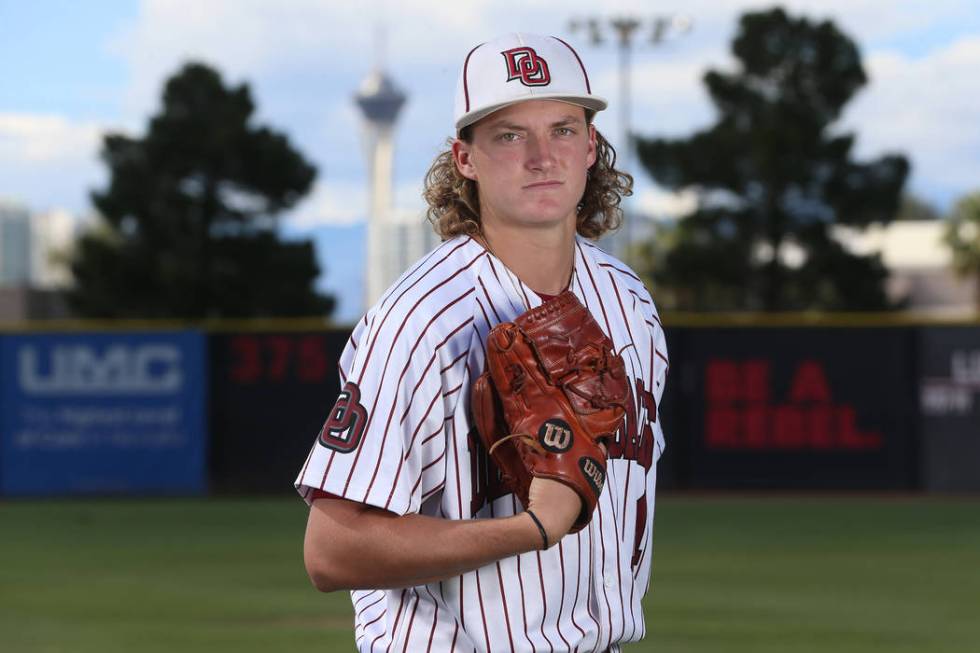 Josh Sharman, 17, at UNLV's Earl E. Wilson Stadium in Las Vegas, Wednesday, May 29, 2019. Josh ...