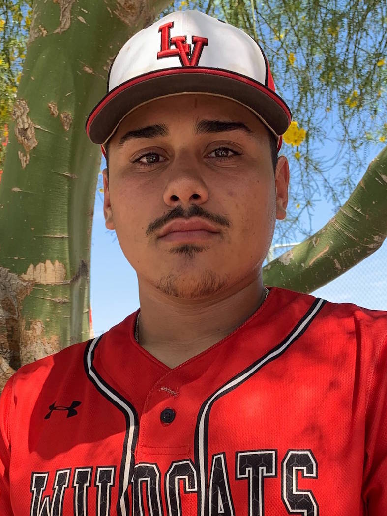 Las Vegas High's Daniel Jimenez is a member of the Nevada Preps all-state baseball team.