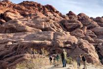 The scenic loop at the Red Rock Canyon National Conservation Area west of Las Vegas. (Rio Lacan ...