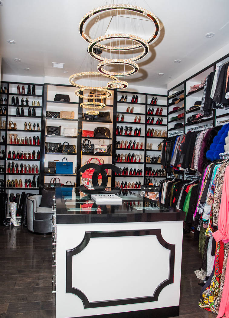 The crown jewel of the home, her closet. (Tonya Harvey Real Estate Millions)