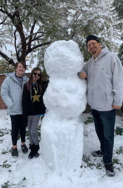 Penn Jillette with his son, Zolten, left, and daughter, Moxie CrimeFighter.