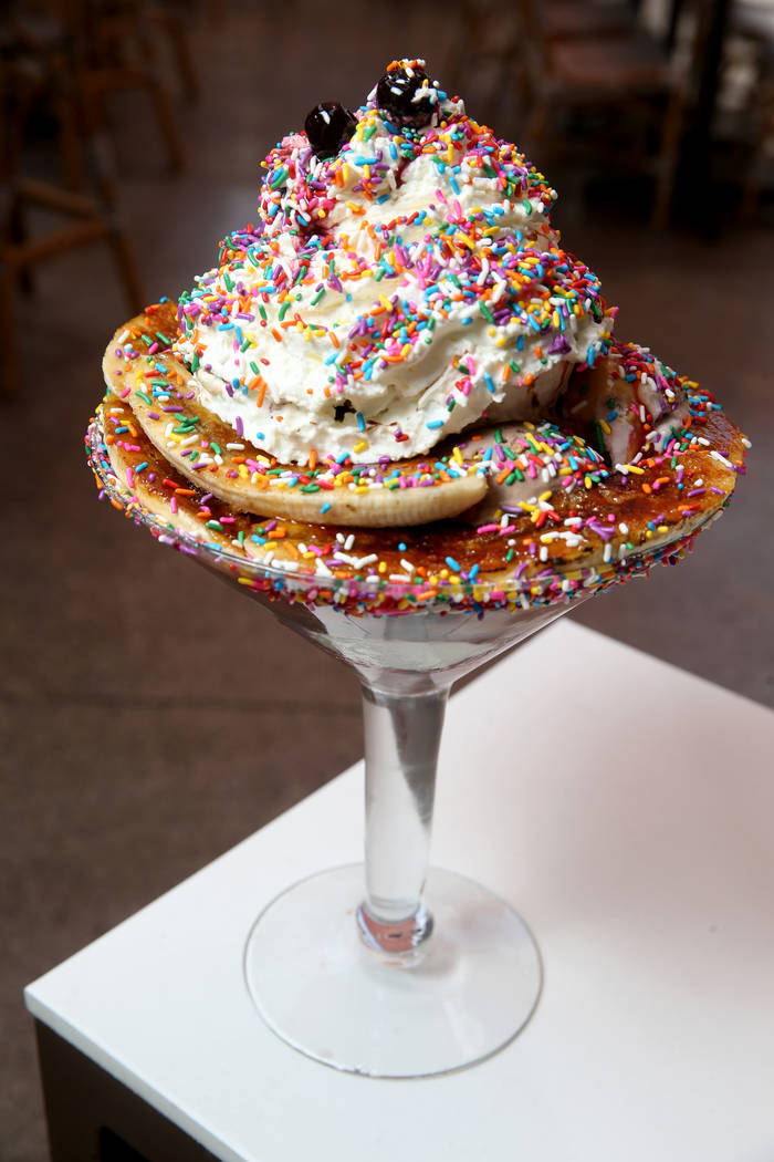 The Secret Sundae at Terrazza by Cafe Americano at Caesars Palace in Las Vegas Friday, June 14, ...