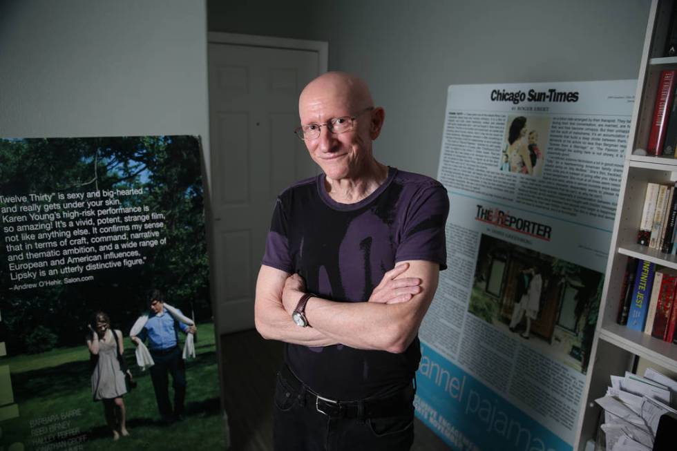 Filmmaker Jeff Lipsky at his home in Las Vegas, Wednesday, June 5, 2019. (Erik Verduzco / Las V ...